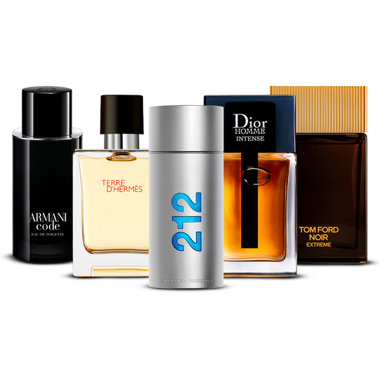 Set 5 Parfumuri  –  Armani Code, Invictus, Dior Homme Intense, Bleu de Chanel și Terre d'Hermès  [100 ml fiecare] (Copie)