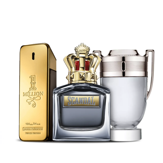 Set 3 Parfumuri | Invictus + Scandal Men + One Million 100 ml